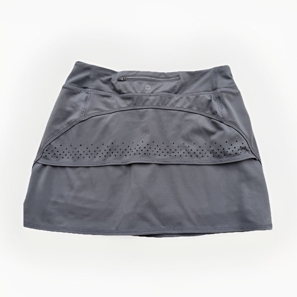 Women’s Grey Tennis Skort Size S Small Short Skirt Gray Pickleball Golf Fitness